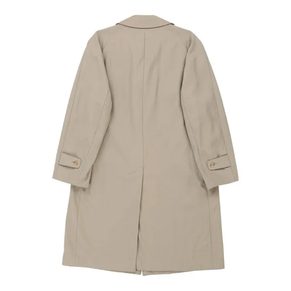 Aquascutum Trench Coat - Large Beige Virgin Wool