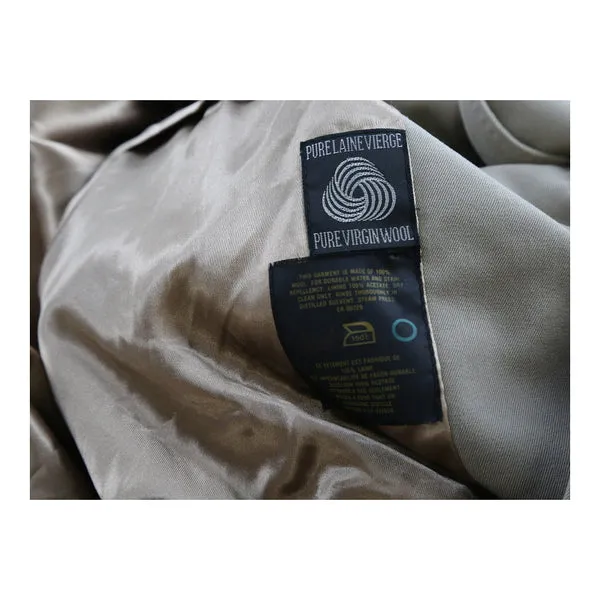 Aquascutum Trench Coat - Large Beige Virgin Wool