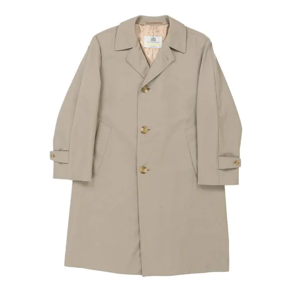 Aquascutum Trench Coat - Large Beige Virgin Wool