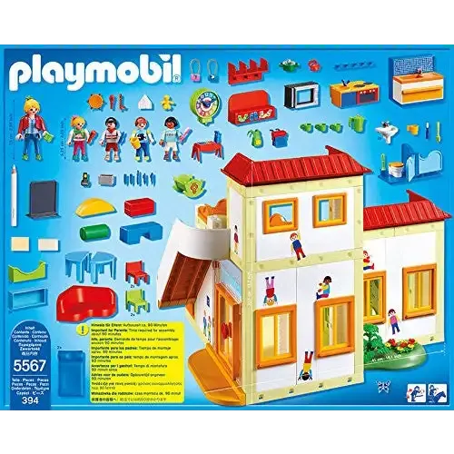 Playmobil City Life Sunshine Preschool Set (for Kids 4-10) 5567