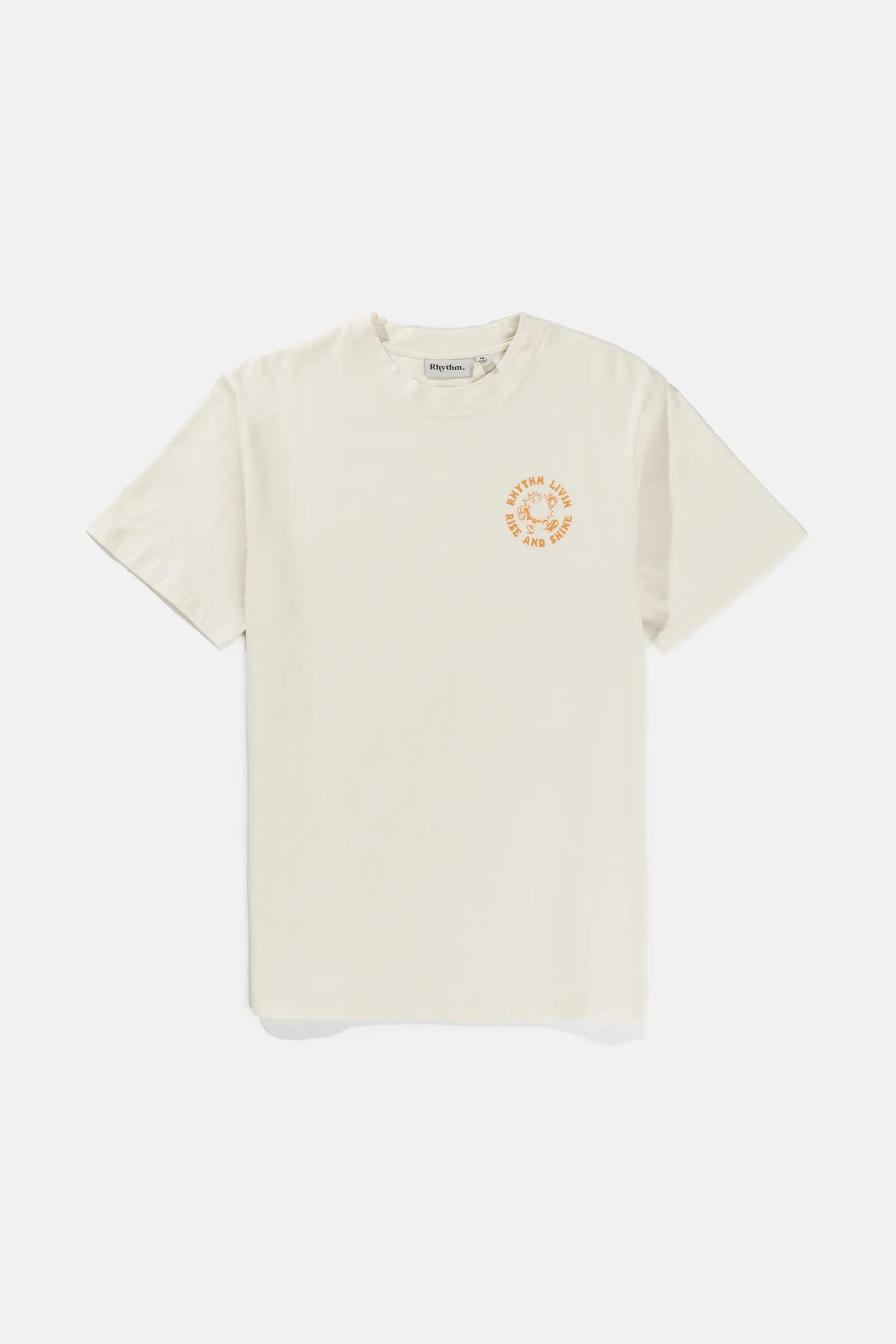Rise & Shine Ss T Shirt Vintage White