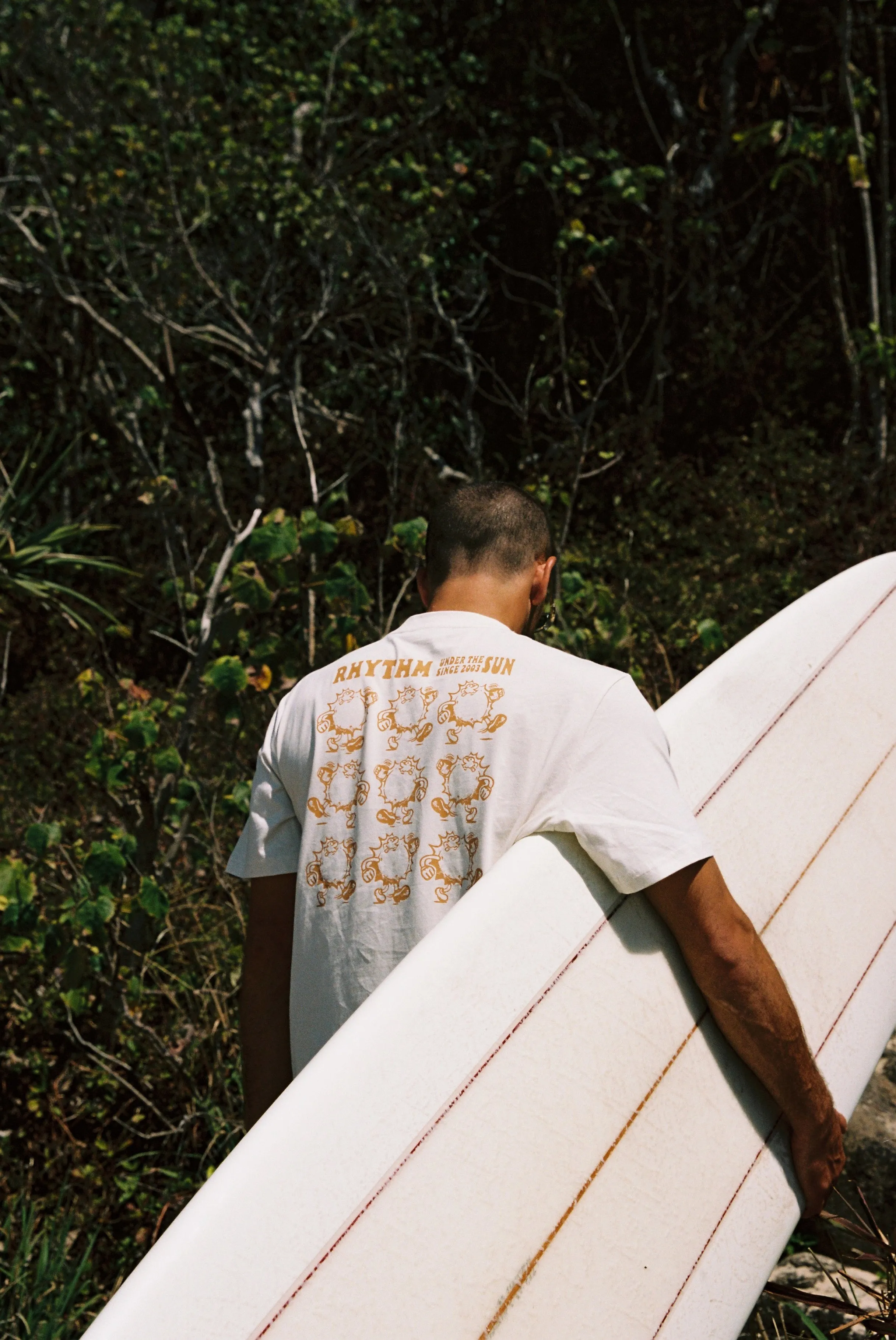 Rise & Shine Ss T Shirt Vintage White