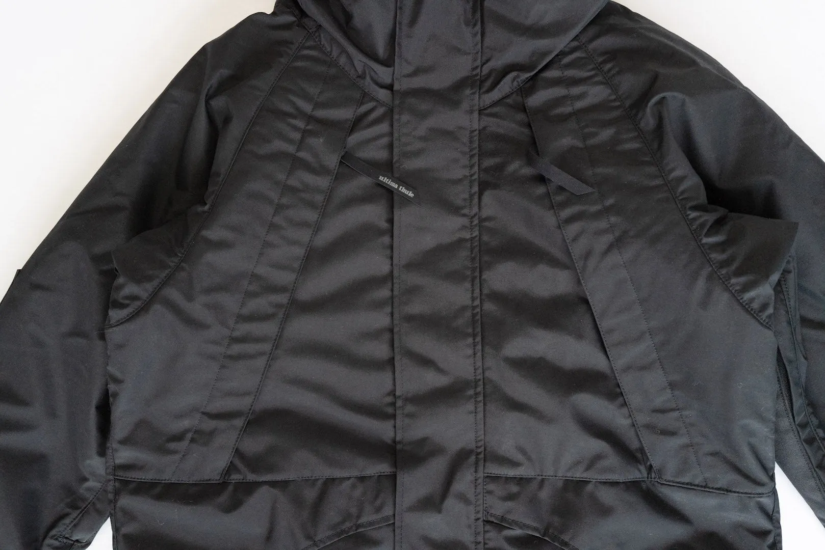 Ultima Thule by Freewheelers "All Weather" Hard-Shell Jacket (Black)