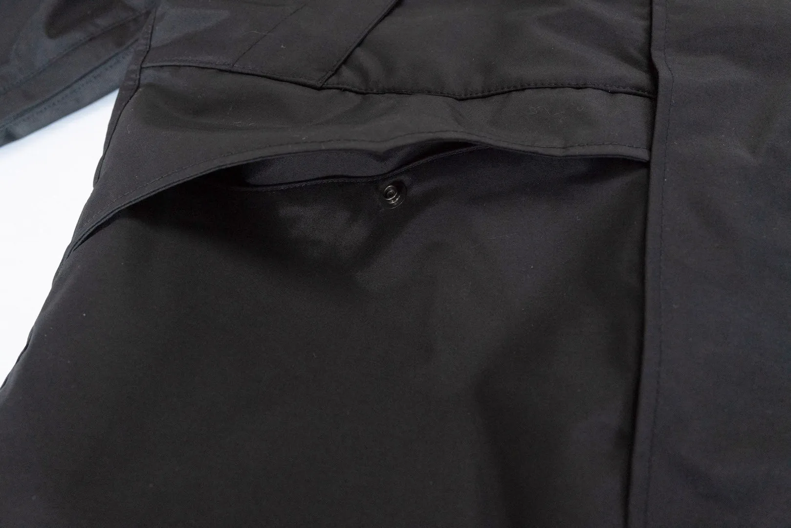 Ultima Thule by Freewheelers "All Weather" Hard-Shell Jacket (Black)