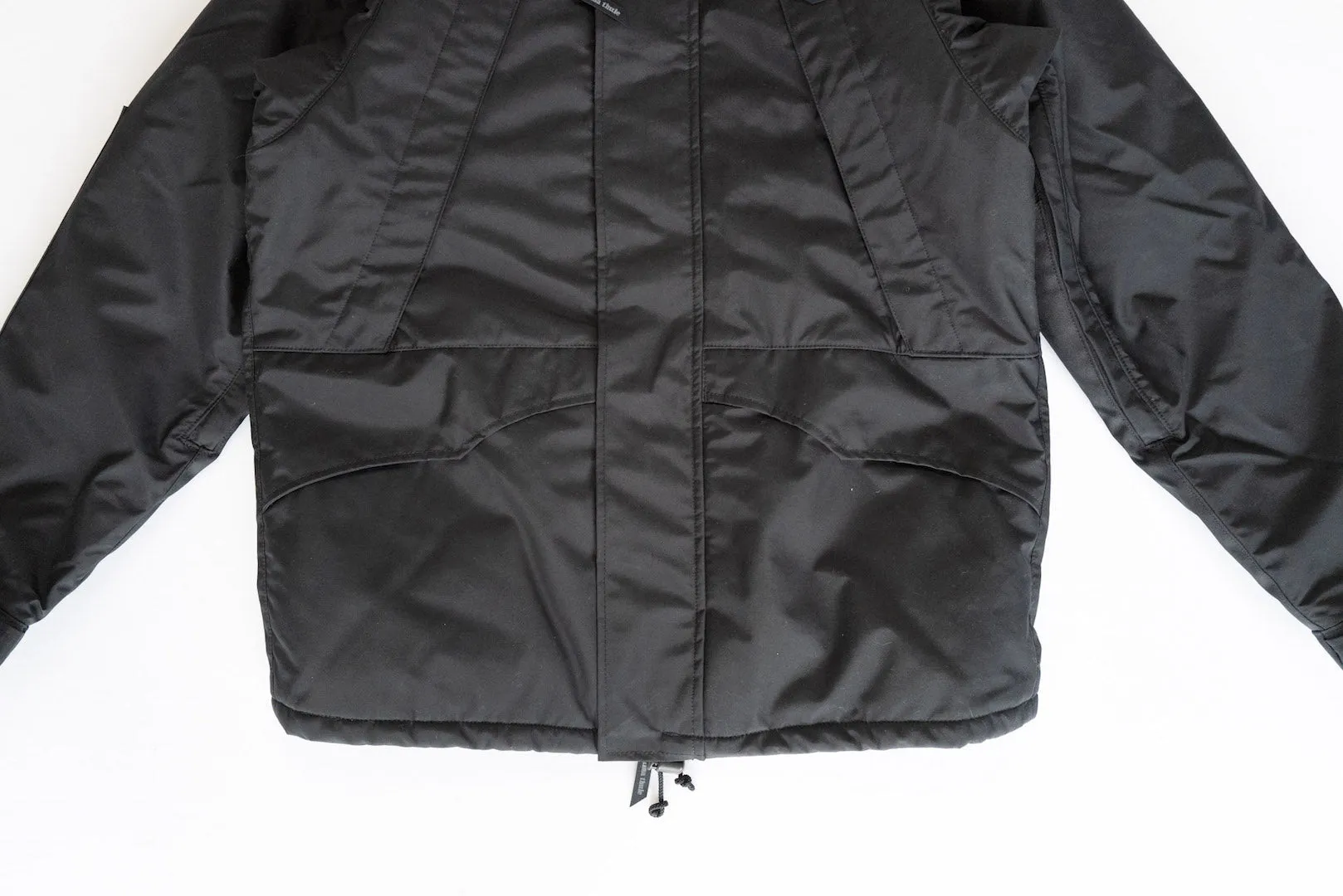 Ultima Thule by Freewheelers "All Weather" Hard-Shell Jacket (Black)