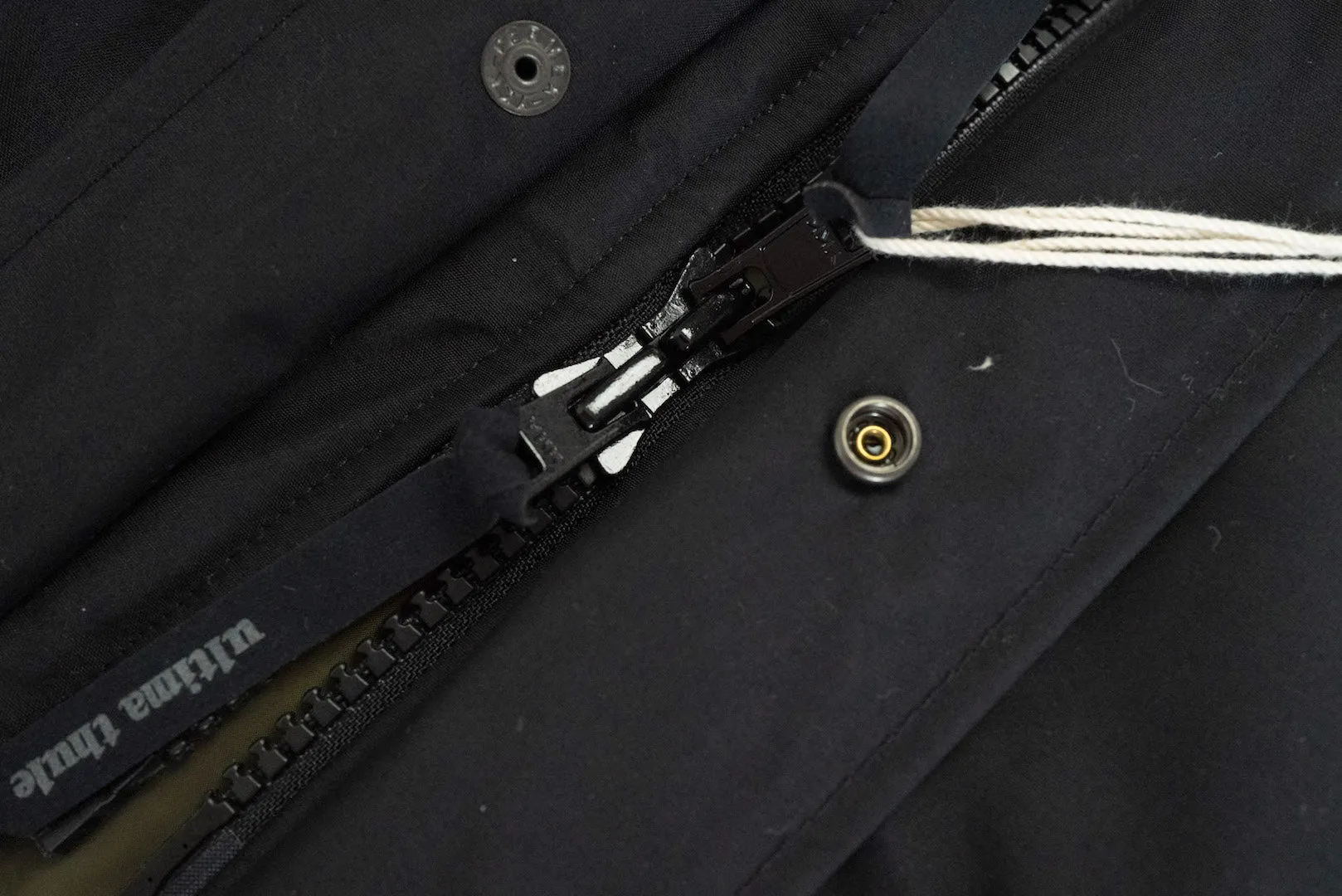 Ultima Thule by Freewheelers "All Weather" Hard-Shell Jacket (Black)